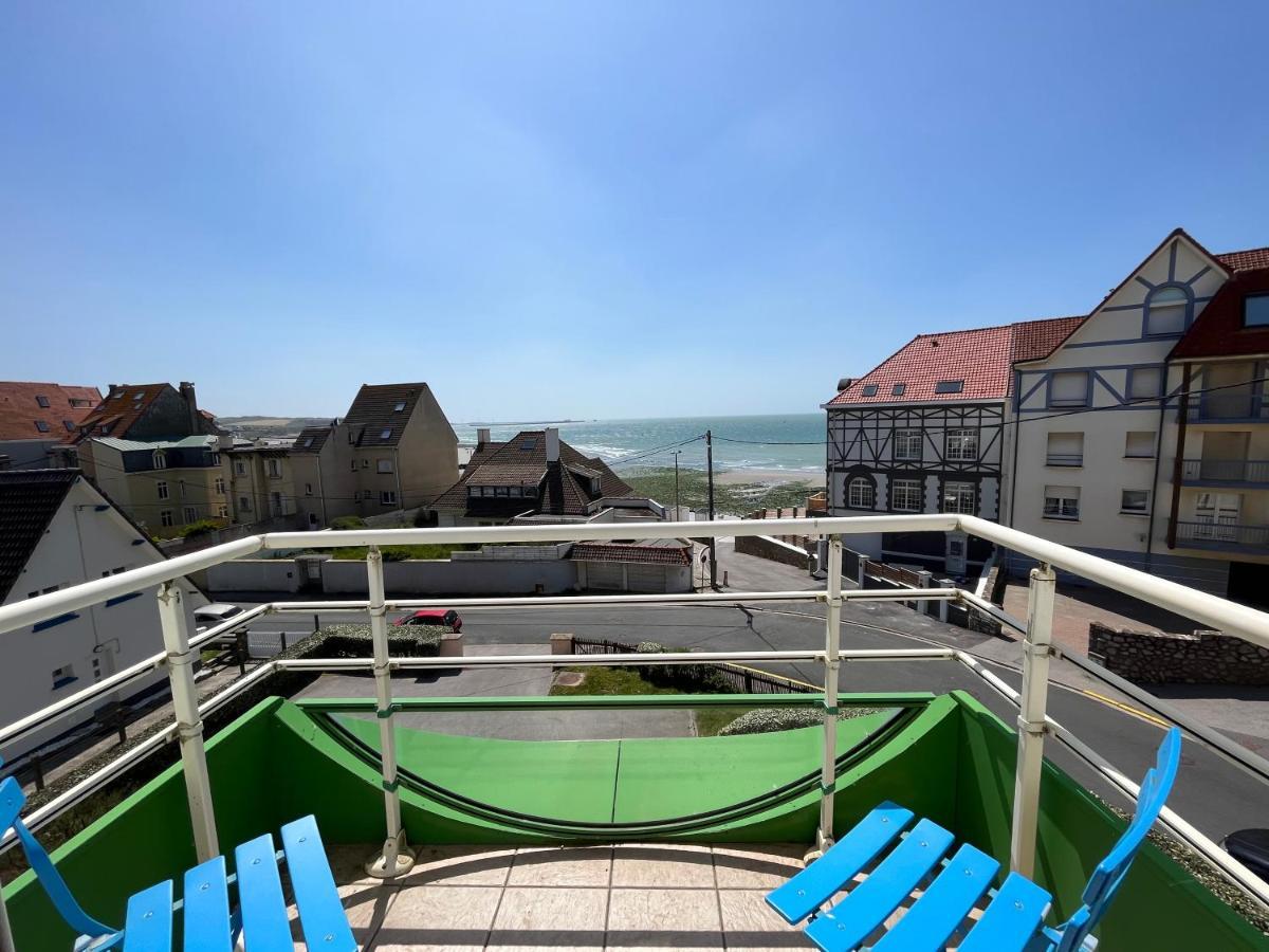 Les hublots - appartement vue mer Wimereux Extérieur photo
