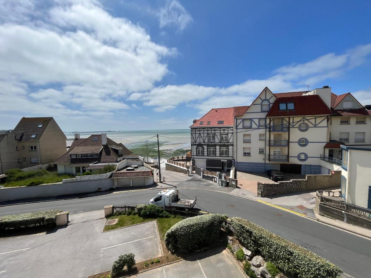 Les hublots - appartement vue mer Wimereux Extérieur photo